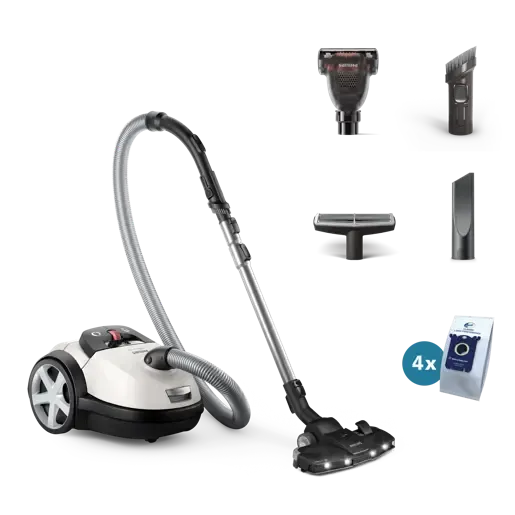 Philips Performer LED serie 8000 Aspiradora con bolsa XD8142/12