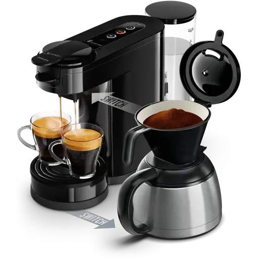 Philips Interruptor Cafetera de monodosis y filtro HD6592/65