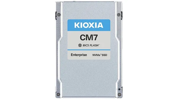 Kioxia SSD CM7-R 3.84TB U.3 (15mm) NVMe Gen5 SIE Read KCMYXRUG3T84