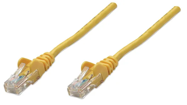 Intellinet Cat5e UTP, 3m cable de red Amarillo U/UTP (UTP) 319805