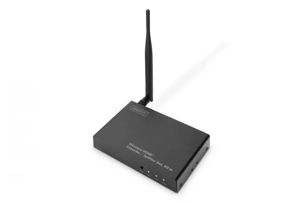 Digitus DS-55315 extensor audio/video Receptor AV Negro DS-55315