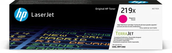 Tóner original HP 219X - magenta (W2193X) W2193X