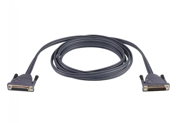 ATEN 0.6m DB25 - Negro - 0,6 m - DB25 - DB25 - Macho - Hembra 2L-1700