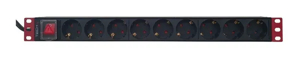 Techly I-CASE STRIP-91UD Regleta de alimentación I-CASE STRIP-91UD