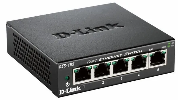 D-Link DES-105 Negro DES-105/E