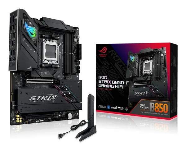 ASUS ROG STRIX B850-F GAMING WIFI AMD B850 Zócalo AM5 90MB1J70-M0EAY0