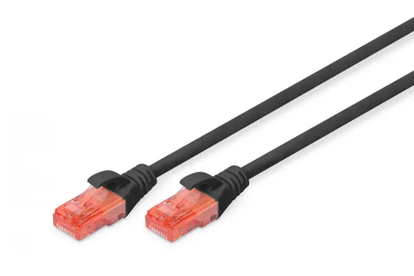 Digitus DK-1617-005/BL cable de red Negro 0,5 m Cat6 DK-1617-005/BL