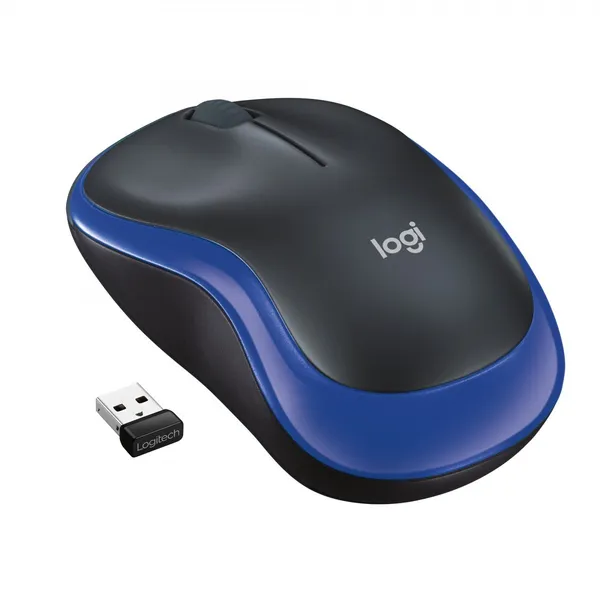 Logitech 910-002236 M185 Ratón Inalámbrico Azul 910-002236
