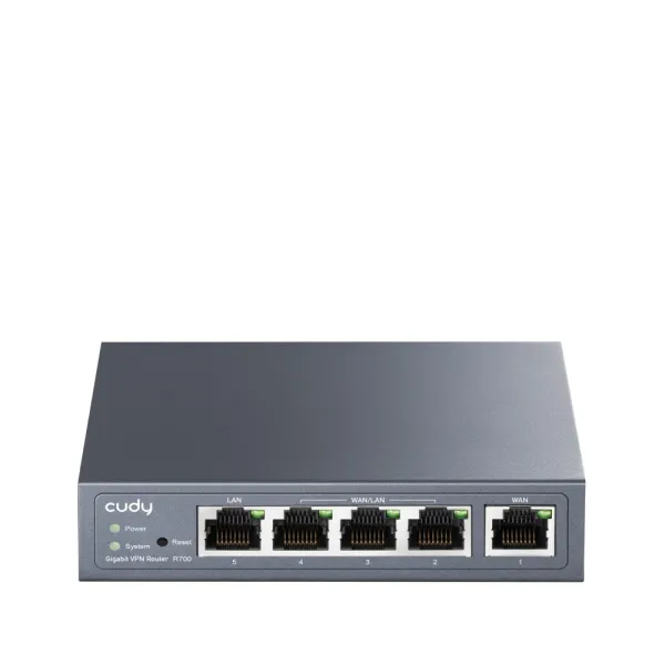Cudy Gigabit Multi-WAN VPN router Ethernet rápido, Gigabit R700