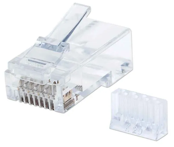 Intellinet 790604 conector Transparente 790604
