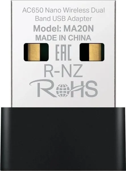 TP-Link MA20N Mercusys AC650 Nano Wi-Fi USB Adapter MA20N