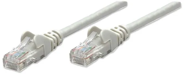 Intellinet 2m Cat6 cable de red Gris U/UTP (UTP) 334112