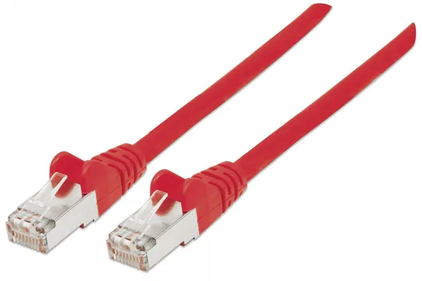 Intellinet 3m Cat6 S/FTP cable de red Rojo S/FTP (S-STP) 735506
