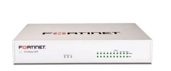 FortiGate-60F - equipment only (10 x GE RJ45 ports (including 7 FG-60F