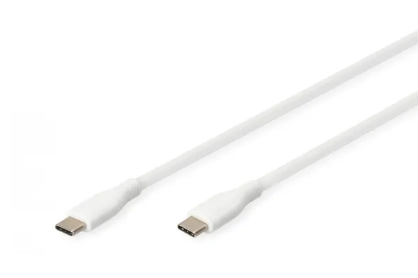 Cable de alimentación de silicona USB-C a USB-C, USB AK-300341-020-W