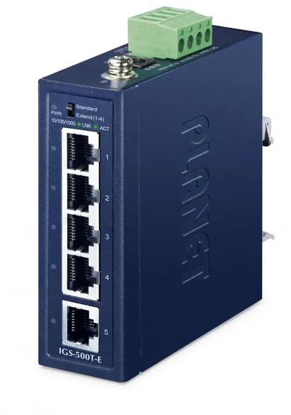 PLANET IGS-500T-E switch No administrado Gigabit Ethernet IGS-500T-E