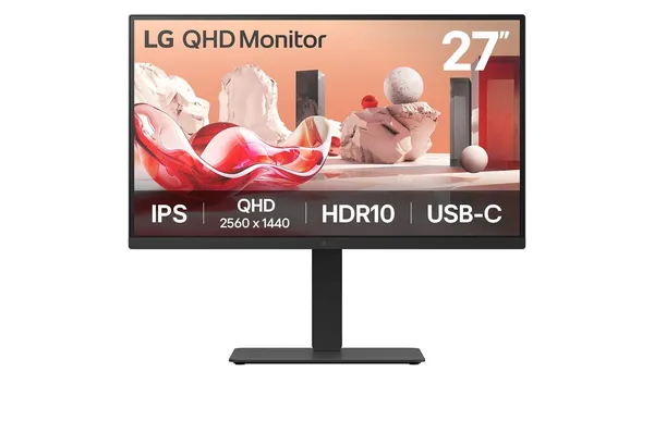 LG 27BA75QB-B pantalla para PC 68,6 cm (27") 2560 x 1440 27BA75QB-B