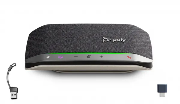 HP Poly Sync 20+M Speakerphone USB-C/A Adapter altavoz PC B95VLAA#AC3