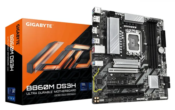GIGABYTE B860M DS3H placa base Intel B860 LGA 1851 (Socket B860M DS3H