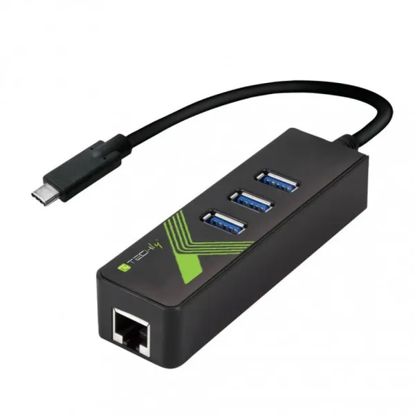 Techly IDATA USB-ETGIGA-3C2 Tarjeta de IDATA USB-ETGIGA-3C2