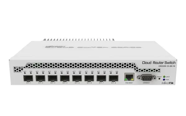Mikrotik CRS309-1G-8S+ Gestionado Gigabit Ethernet CRS309-1G-8S+IN
