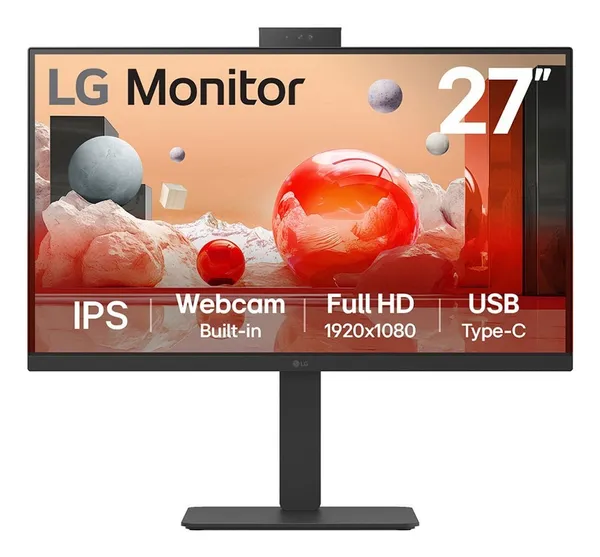 LG 27BA850-B pantalla para PC 68,6 cm (27") 1920 x 1080 27BA850-B