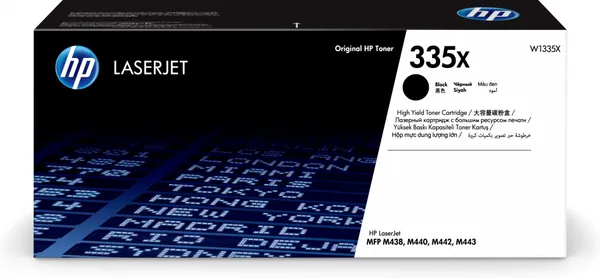 HP Cartucho de tóner LaserJet Original 335X negro de alta W1335X