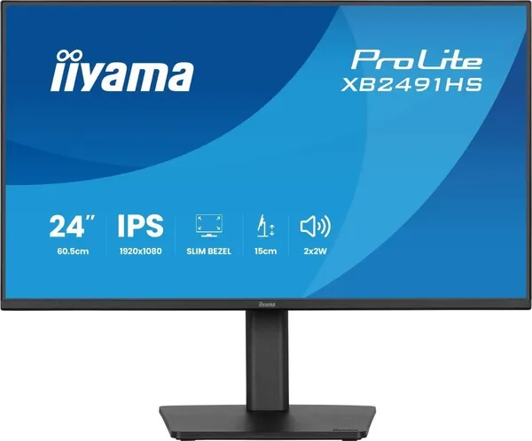 iiyama XB2491HS-B1 Monitor ProLite 23,8" IPS FHD 120Hz 1ms XB2491HS-B1