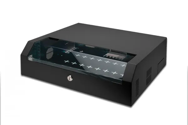 Digitus DN-19 04U-PB-B armario rack 3U Bastidor de DN-19 04U-PB-B