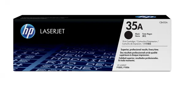 HP Cartucho de tóner original LaserJet 35A negro CB435A