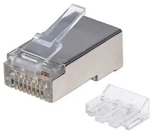 Intellinet 790680 conector RJ45 Transparente 790680