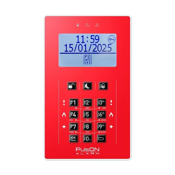 BCS PULSON FRONT LCD/C ROJO Frontal rojo para PULSON FRONT LCD/C RED