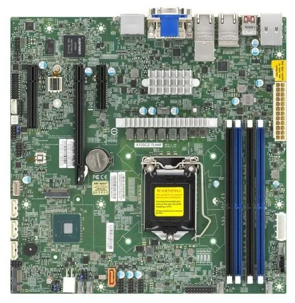 Supermicro MBD-X12SCZ-TLN4F-B X12SCZ-TLN4F,Micro MBD-X12SCZ-TLN4F-B