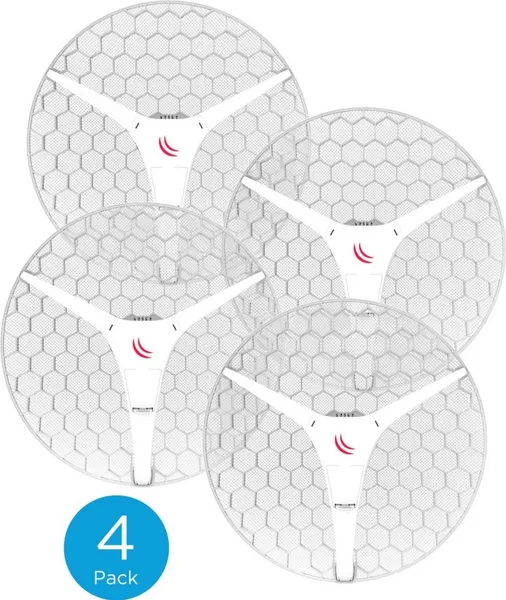 Mikrotik LHG XL 5 ac 4pack (LHG XL 5 ac with 27dBi RBLHGG-5ACD-XL4PACK