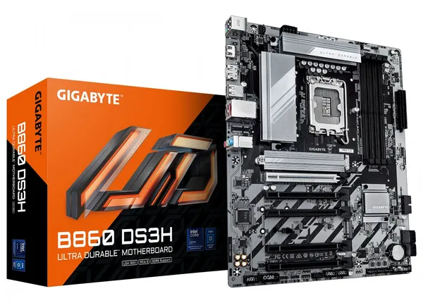 GIGABYTE B860 DS3H placa base Intel B860 LGA 1851 (Socket B860 DS3H