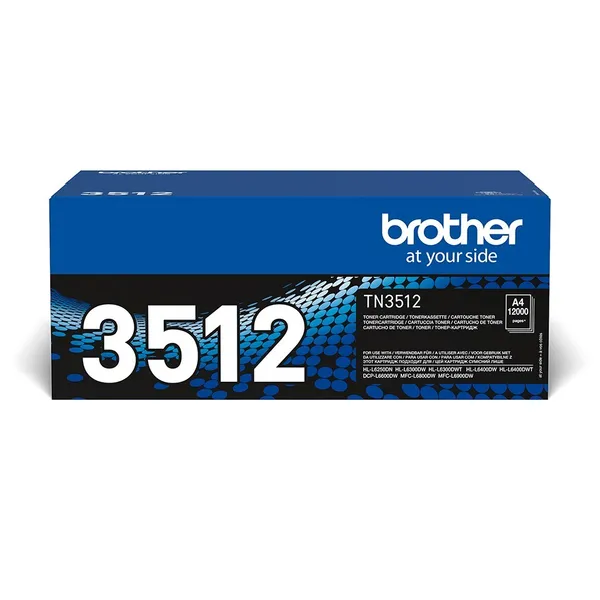 Brother TN-3512 cartucho de tóner 1 pieza(s) Original Negro TN3512
