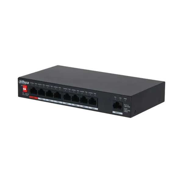 Dahua PFS3009-8ET1GT-96-V2 Switch de escritorio PFS3009-8ET1GT-96-V2