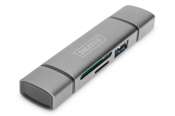 Digitus DA-70886 lector de tarjeta USB 3.2 Gen 1 (3.1 Gen 1) DA-70886