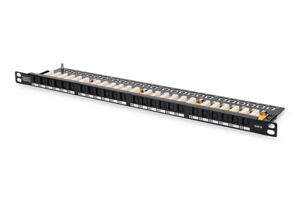 Digitus DN-91624U-SL-SH panel de parcheo 0.5U DN-91624U-SL-SH