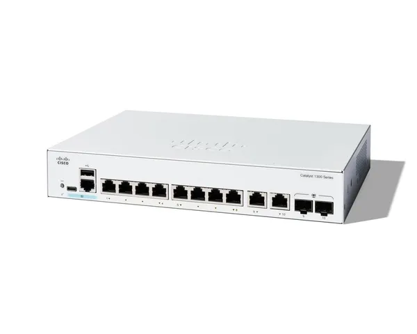 Cisco Catalyst 1300 Gestionado L2 Gigabit Ethernet C1300-8T-E-2G