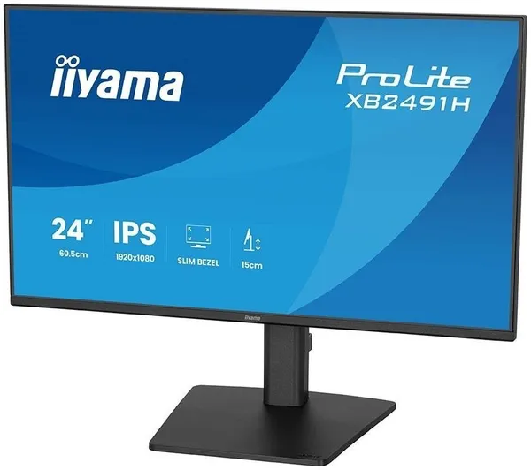 iiyama XB2491H-B1 Monitor ProLite 24" IPS FHD 120Hz 1ms XB2491H-B1