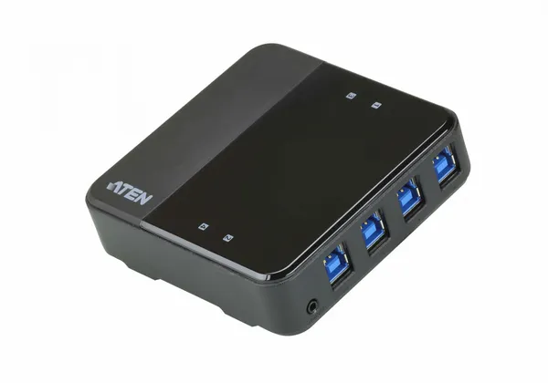 ATEN 4 x 4 USB 3.1 Gen1 Peripheral Sharing Switch US3344-AT