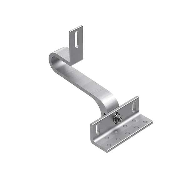 Soporte de gancho de aluminio para tejas con doble ajuste K-64