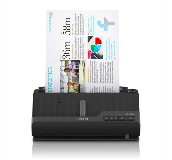 Epson ES-C320W ADF + escáner alimentado por hojas 600 x B11B270401