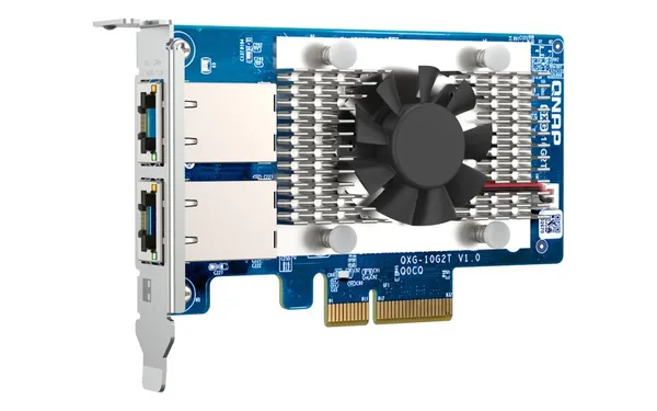QNAP QXG-10G2T adaptador y tarjeta de red Interno Ethernet QXG-10G2T
