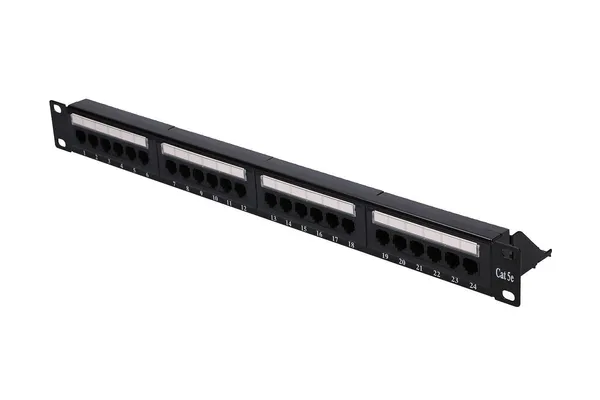 Extralink CAT5E UTP V2 | Panel de parcheo | 24 puertos EX.9809