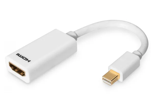 Digitus AK-340411-001-W adaptador de cable de vídeo AK-340411-001-W