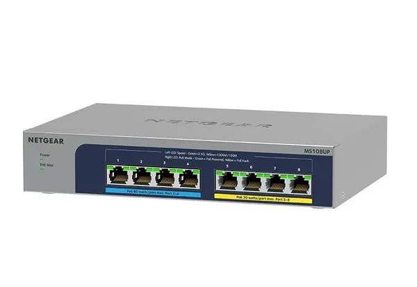 NETGEAR MS108UP No administrado 2.5G Ethernet MS108UP-100EUS