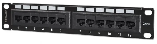 Intellinet 720748 panel de parcheo 1U 720748