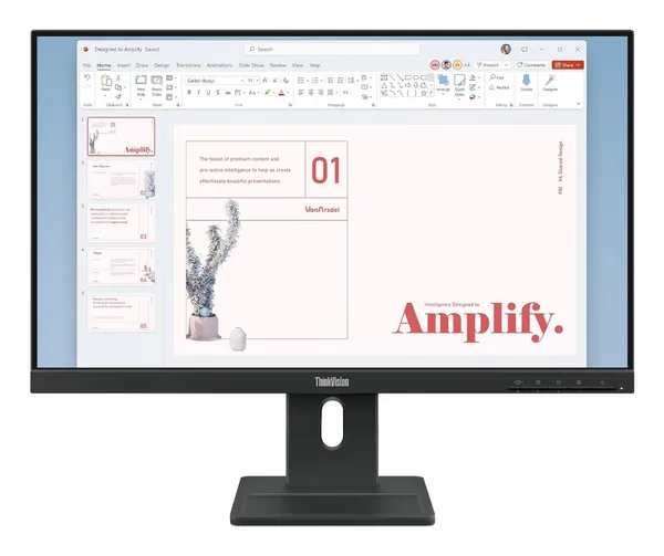 Lenovo ThinkVision E24-40 pantalla para PC 60,5 cm (23.8") 64BAMAT1EU